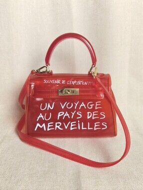 Red Candy Jelly Bag Handbag Crossbody Transparent PVC Small